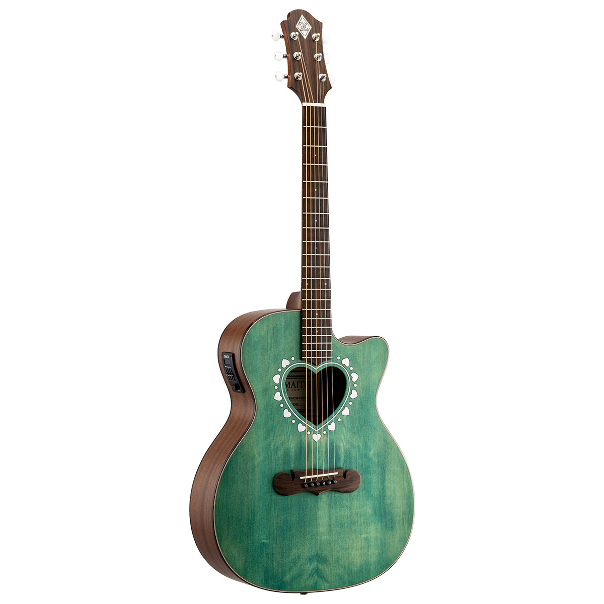 CAF-90HCW Forest Green Mother of Pearl