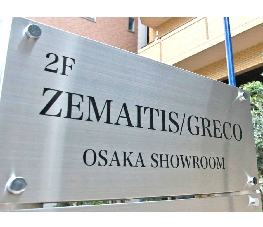 ZEMAITIS/GRECO OSAKA SHOW ROOM
