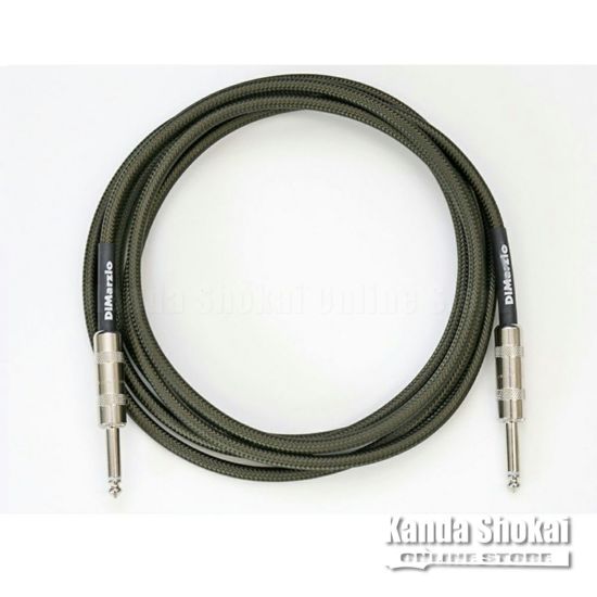 [Outlet] DiMarzio Guitar Cable EP1718SS Military Green 5.4mの商品画像1