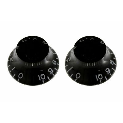 Allparts ( オールパーツ )<br> PK-0140-L23 Left-handed Black Bell Knobs [5108]