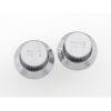 Allparts PK-0153-010 Set of 2 Chrome Plastic Tone Knobs [5043]の商品画像1