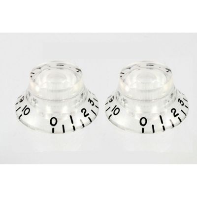 Allparts ( オールパーツ )<br> PK-0140-031 Clear Bell Knobs [5011]