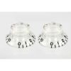 Allparts PK-0140-031 Clear Bell Knobs [5011]の商品画像1