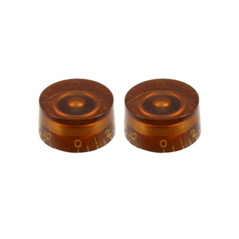 Allparts PK-0130-022 Vintage Style Amber Speed Knobs [5002]の商品画像1