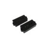 Allparts PC-0951-023 Pickup covers for Precision Bass Black [8233]の商品画像1