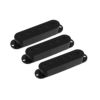 Allparts PC-0406-023 Set of 3 Black Pickup Covers for Stratocaster [8211]の商品画像1