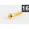 Allparts GS-0006-002 Pack of 16 Long Gold Machine Head Screws [7502]の商品画像1