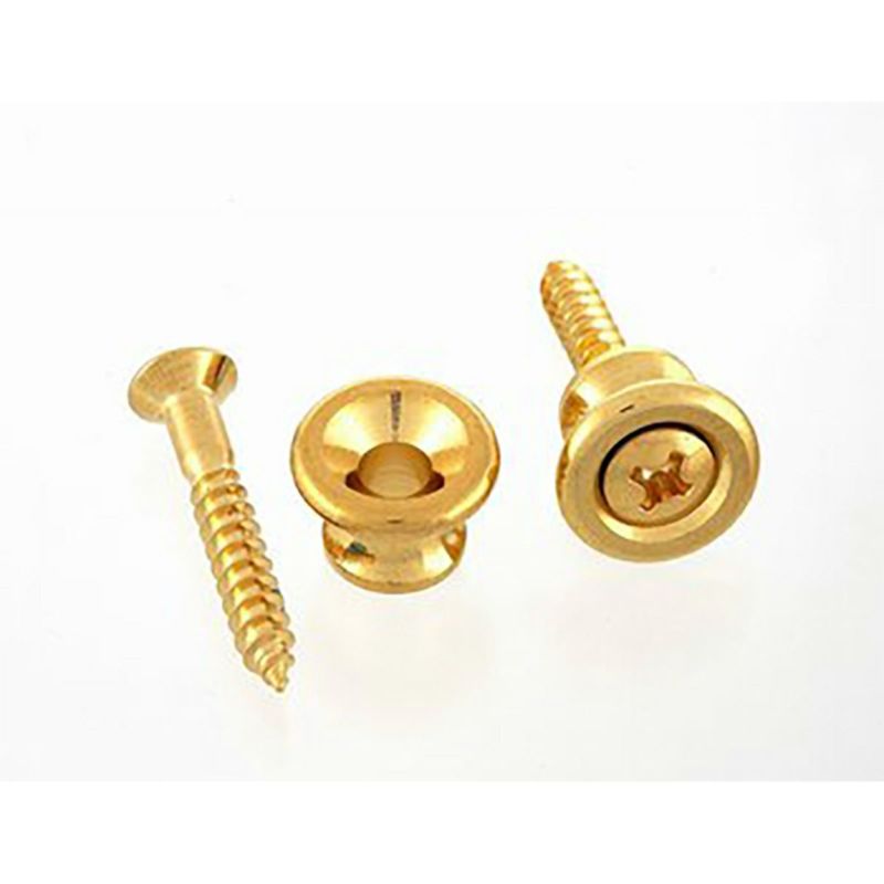 Allparts AP-6695-002 Gibson Style Gold Strap Buttons [6565]の商品画像1