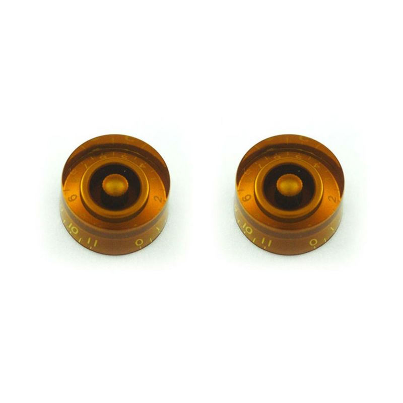 Allparts PK-0132-022 Speed Knob Set 0-11 Amber [5098]の商品画像1