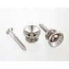 Allparts AP-0670-001 Nickel Strap Buttons [6561]の商品画像1