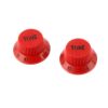 Allparts PK-0153-026 Set of 2 Red Tone Knobs [5049]の商品画像1
