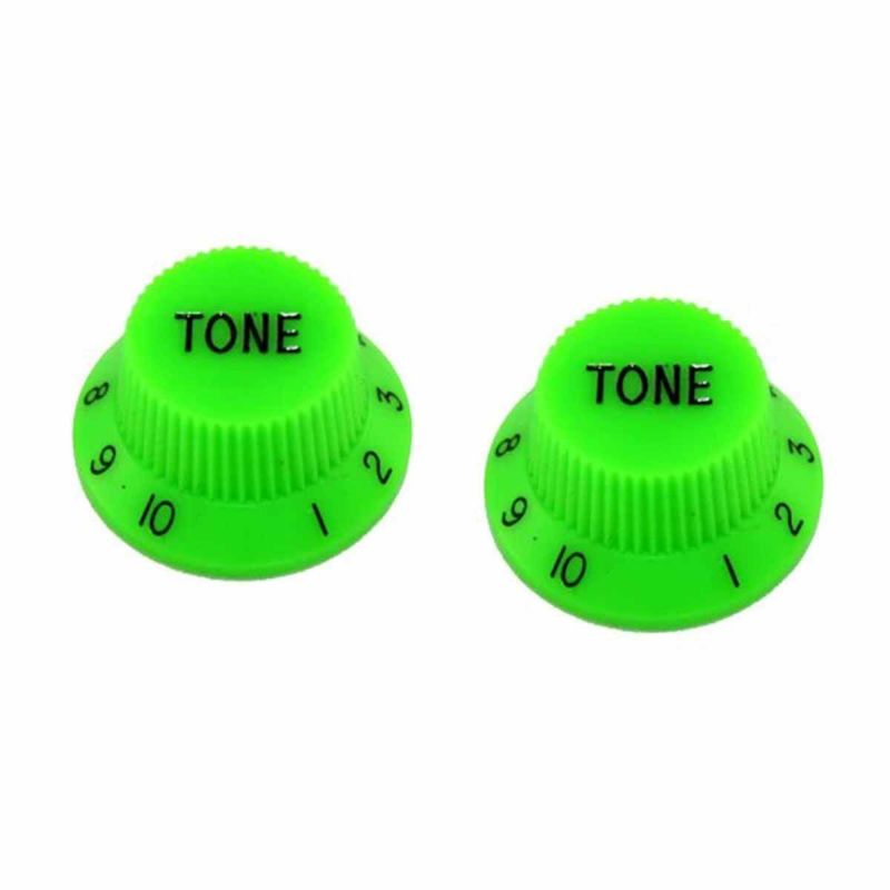 Allparts PK-0153-029 Set of 2 Green Tone Knobs [5052]の商品画像1