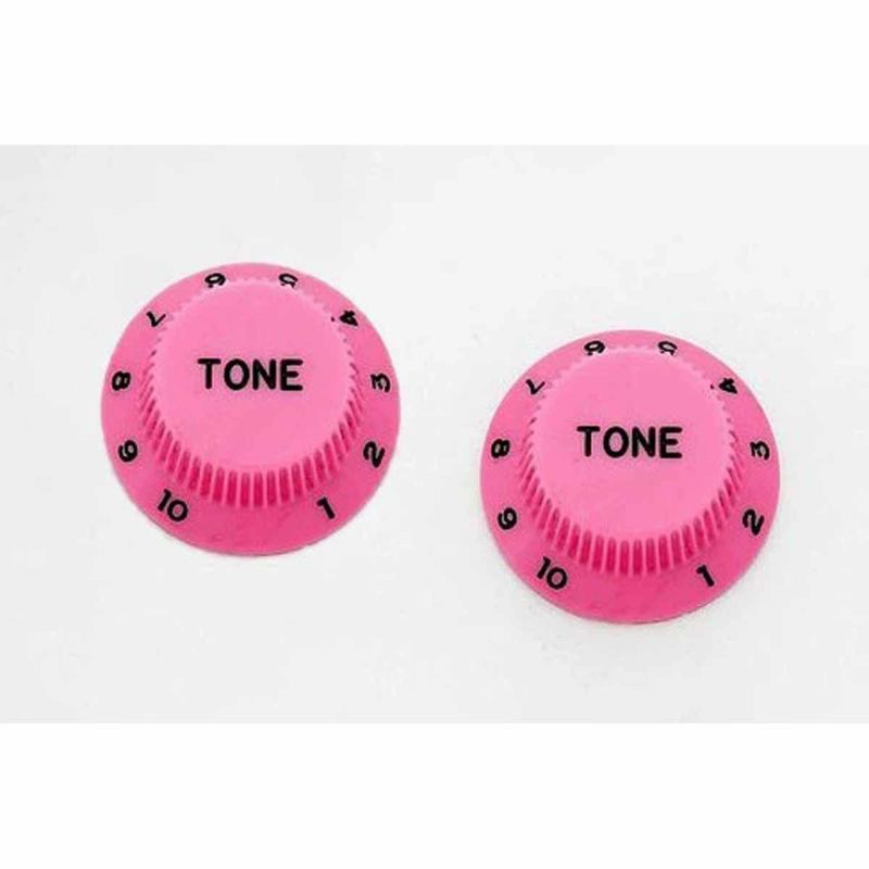 Allparts PK-0153-030 Set of 2 Hot Pink Tone Knobs [5053]の商品画像1
