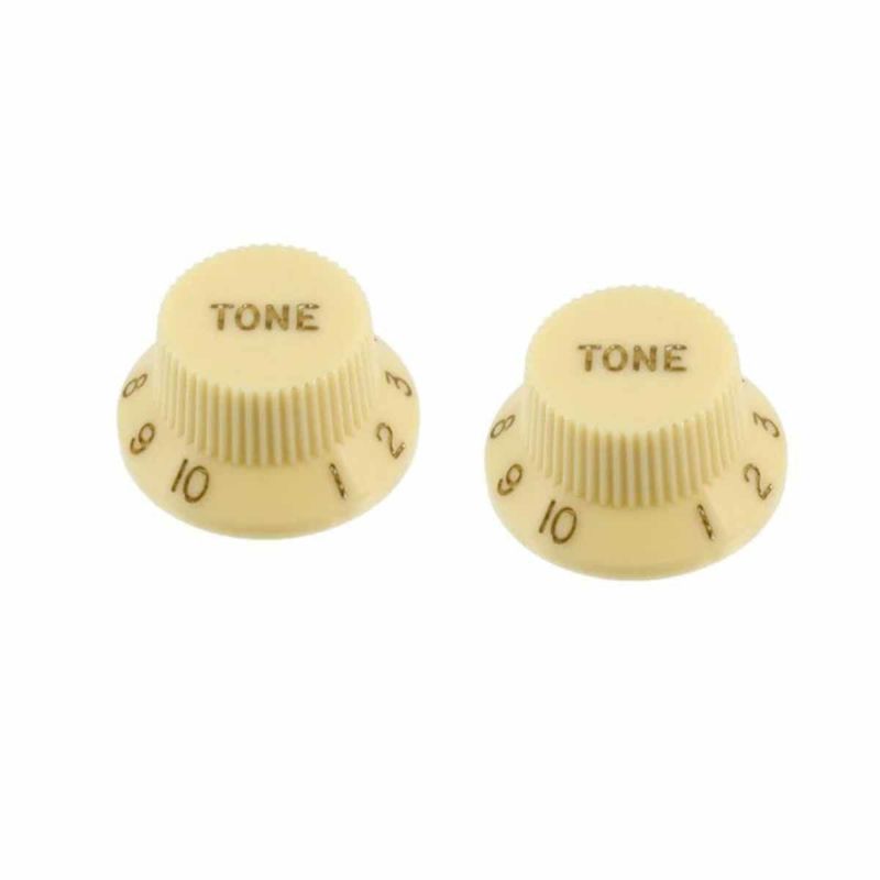 Allparts PK-0153-048 Set of 2 Vintage Cream Tone Knobs [5055]の商品画像1