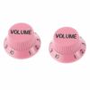 Allparts PK-0154-021 Set of 2 Pink Volume Knobs [5030]の商品画像1