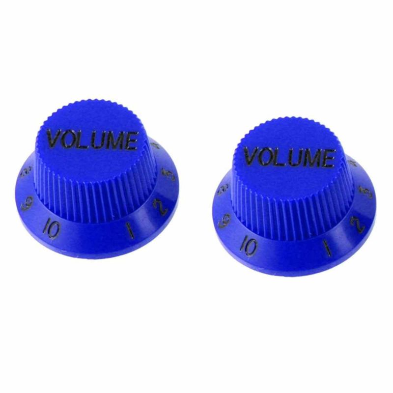 Allparts PK-0154-027 Set of 2 Blue Volume Knobs [5035]の商品画像1