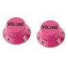 Allparts PK-0154-030 Set of 2 Pink Volume Knobs [5038]の商品画像1