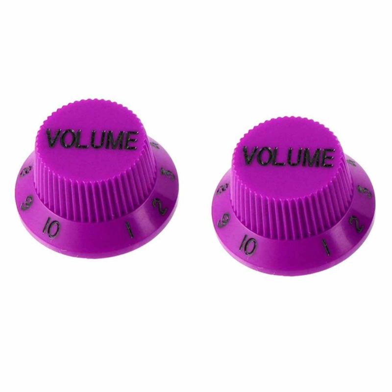 Allparts PK-0154-040 Set of 2 Purple Volume Knobs [5039]の商品画像1