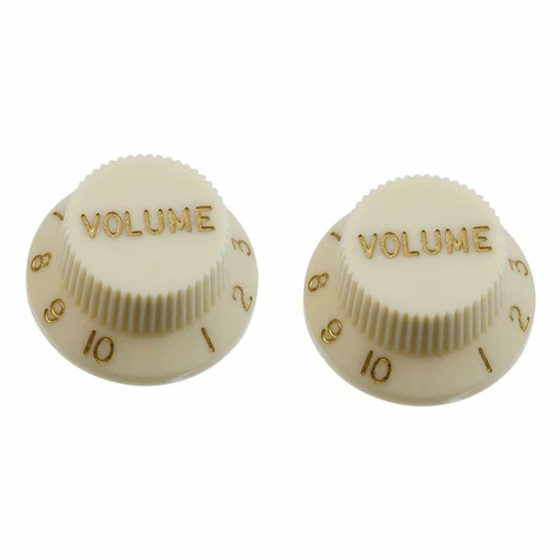 Allparts PK-0154-050 Set of 2 Parchment Volume Knobs [5041]の商品画像1