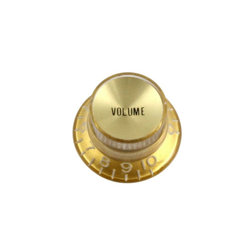 Allparts PK-0184-032 Gold Volume Reflector Knobs [5013]の商品画像1