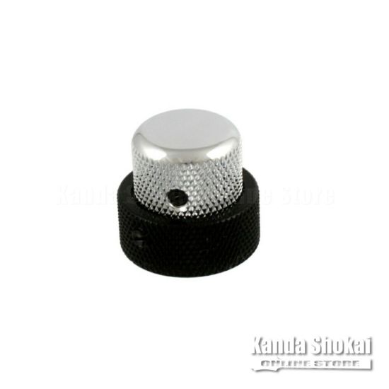 Allparts MK-3338-000 Black and Chrome Concentric Knob [5067]の商品画像1