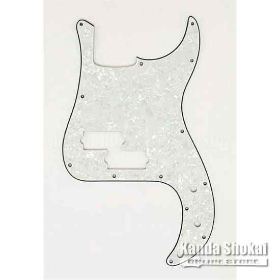 Allparts PG-0750-055 White Pearloid Pickguard for Precision Bass [8044]の商品画像1