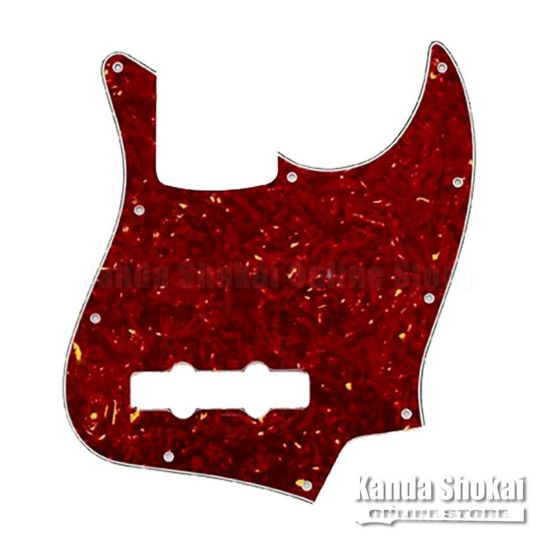 Allparts PG-0755-044 Red Tortoise Pickguard for Jazz Bass [8050]の商品画像1