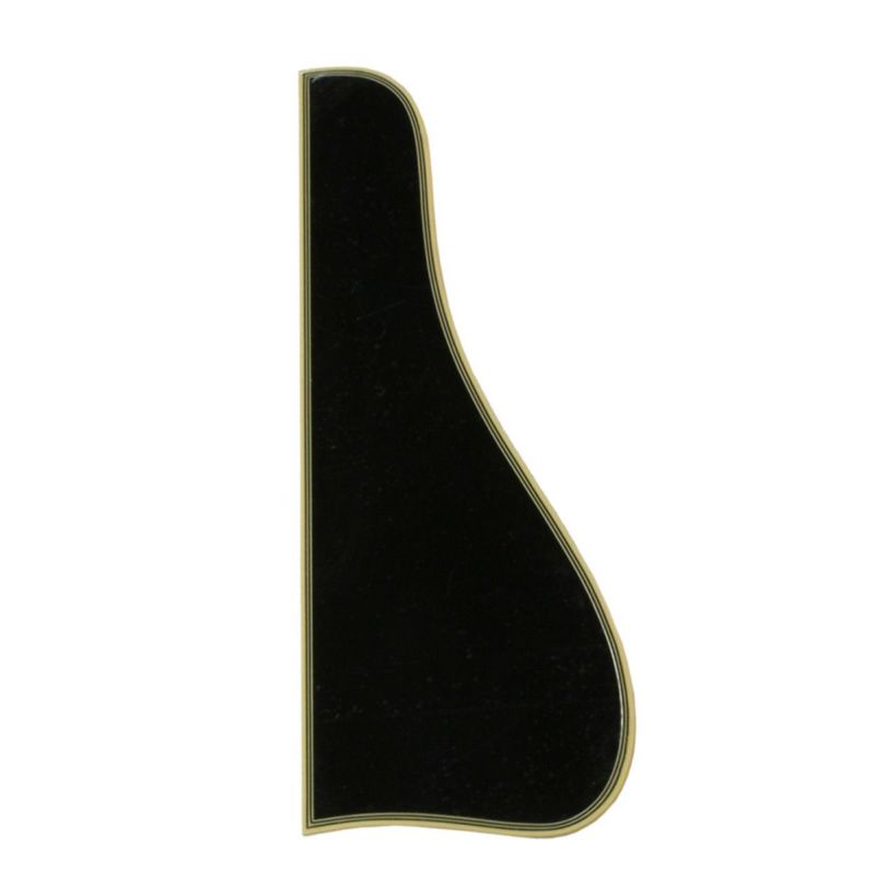 Allparts PG-9817-023 Bound Black L-5 Pickguard [8063]の商品画像1