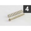 Allparts GS-0394-001 Pack of 4 Nickel Metric Humbucker Mounting Screws [7550]の商品画像1