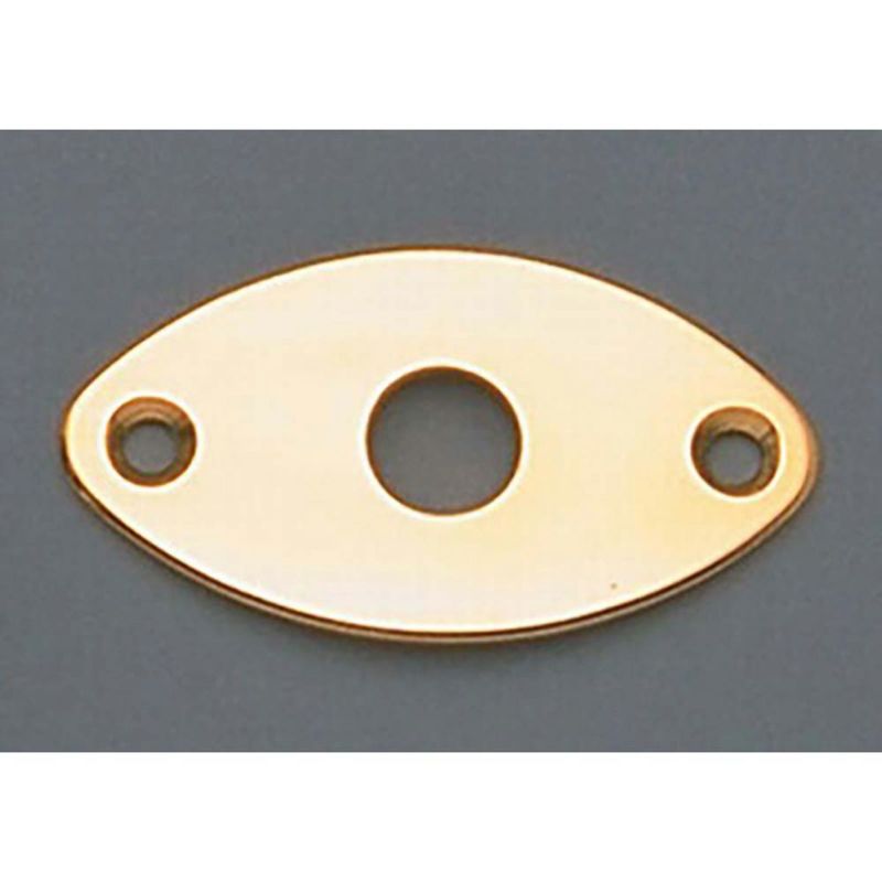 Allparts AP-0615-002 Gold Football Jackplate [6540]の商品画像1