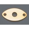 Allparts AP-0615-002 Gold Football Jackplate [6540]の商品画像1