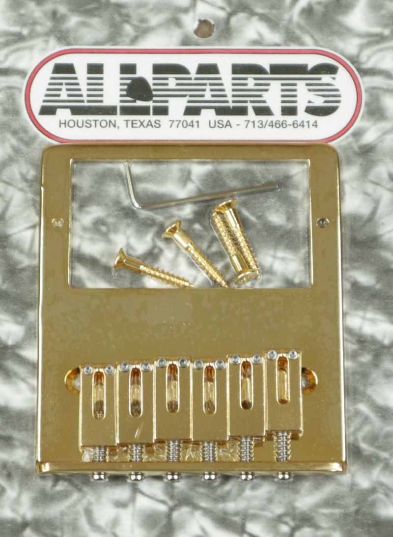 Allparts ( オールパーツ ) TB-0031-002 Gold Gotoh Humbucking Bridge for Telecaster  [6020] | ギターの通販なら 神田商会オンラインストア