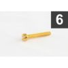 Allparts GS-5453-002 Pack of 6 Gold Humbucker Pole Piece Screws [8203]の商品画像1