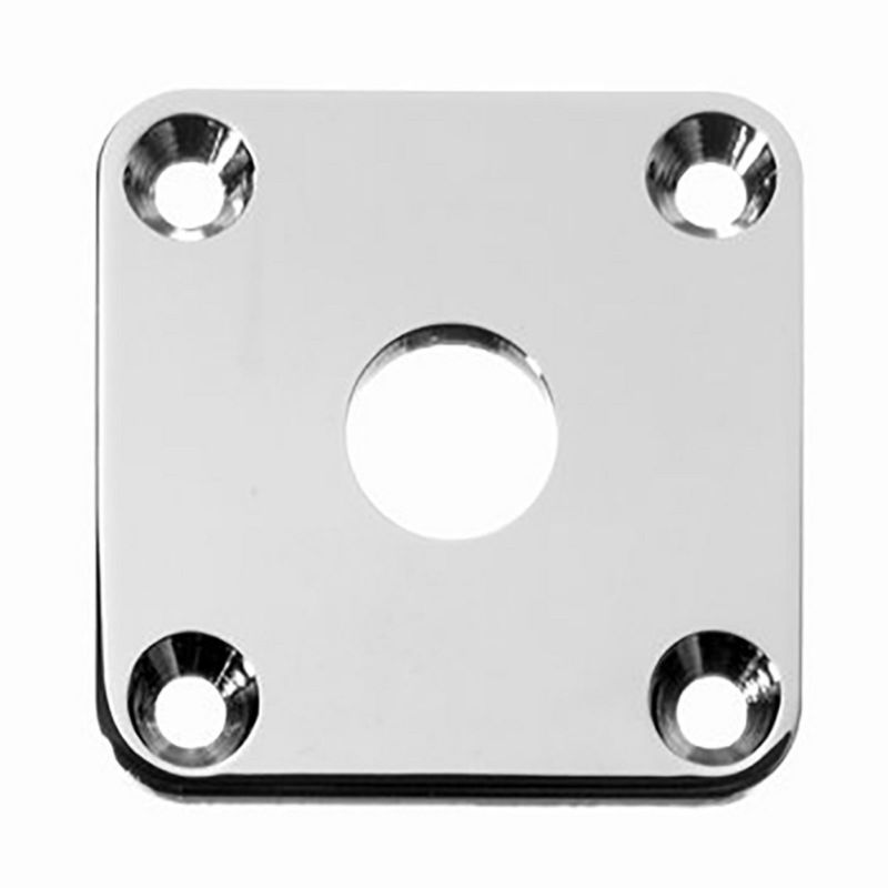 Allparts AP-0633-001 Nickel Metal Jackplate [6526]の商品画像1