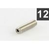 Allparts GS-0002-005 Pack of 12 Steel #4-40 Bridge Height Screws [7536]の商品画像1