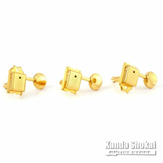 Allparts TK-7880-002 6-in-line Staggered Keys Gold [7003]の商品画像1