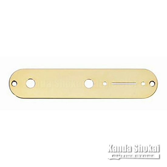 Allparts AP-0650-002 Gold Control Plate [6518]の商品画像1
