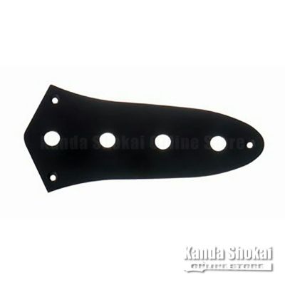 Allparts ( オールパーツ )<br> AP-0640-003 Black Control Plate for Jazz Bass [6508]