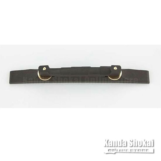 Allparts GB-0501-0E2 Ebony Gold Compensated Bridge and Base [6087]の商品画像1