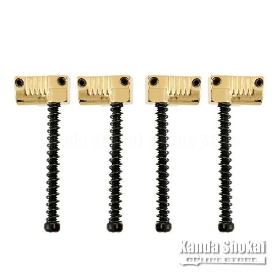 Allparts BP-2071-002 Set of 4 Grooved Saddles for Omega and Badass Bass Bridge [6083]の商品画像1