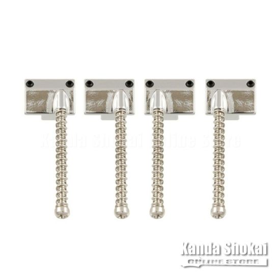 Allparts BP-2070-001 Set of 4 Saddles for Omega and Badass Bass Bridge [6051]の商品画像1