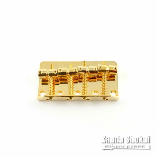 Allparts BB-0310-002 Gold Bridge for P-Bass and J-Bass [6049]の商品画像1