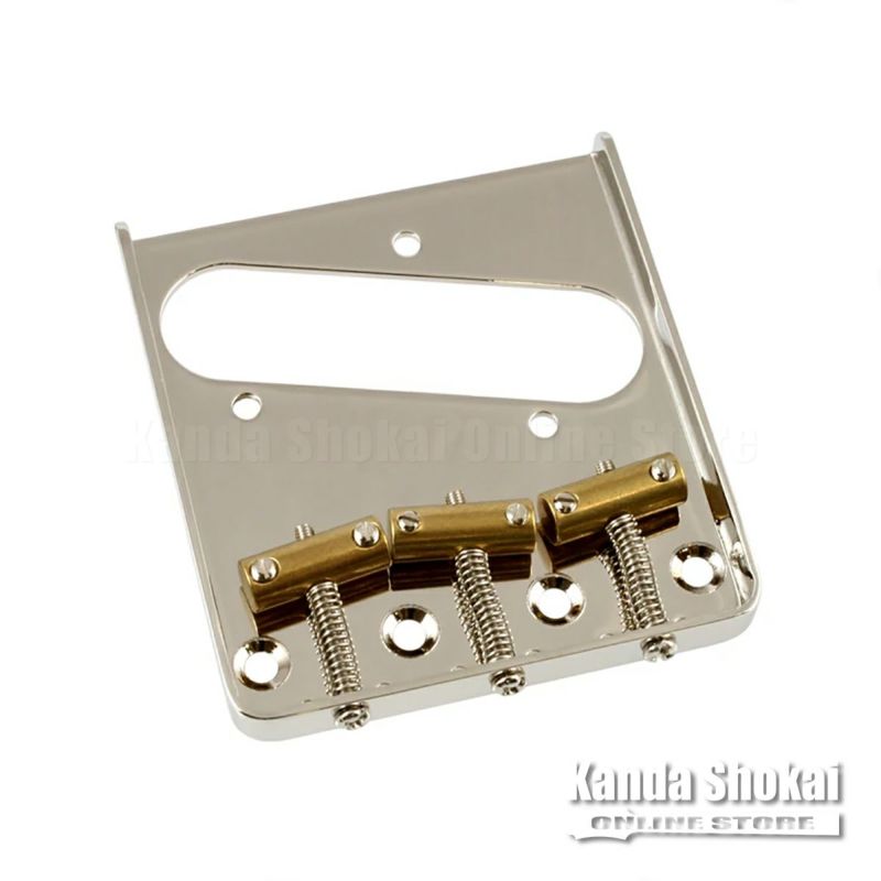 Allparts TB-5125-001 Nickel Vintage Compensated Saddle Bridge for Telecaster [6014]の商品画像1