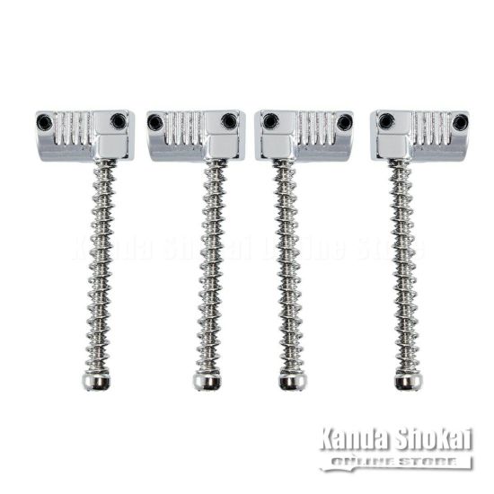 Allparts BP-2071-010 Set of 4 Grooved Saddles for Omega and Badass Bass Bridge [6085]の商品画像1