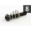 Allparts GS-0007-003 Pack of 8 Black Single Coil Pickup Screws [7543]の商品画像1