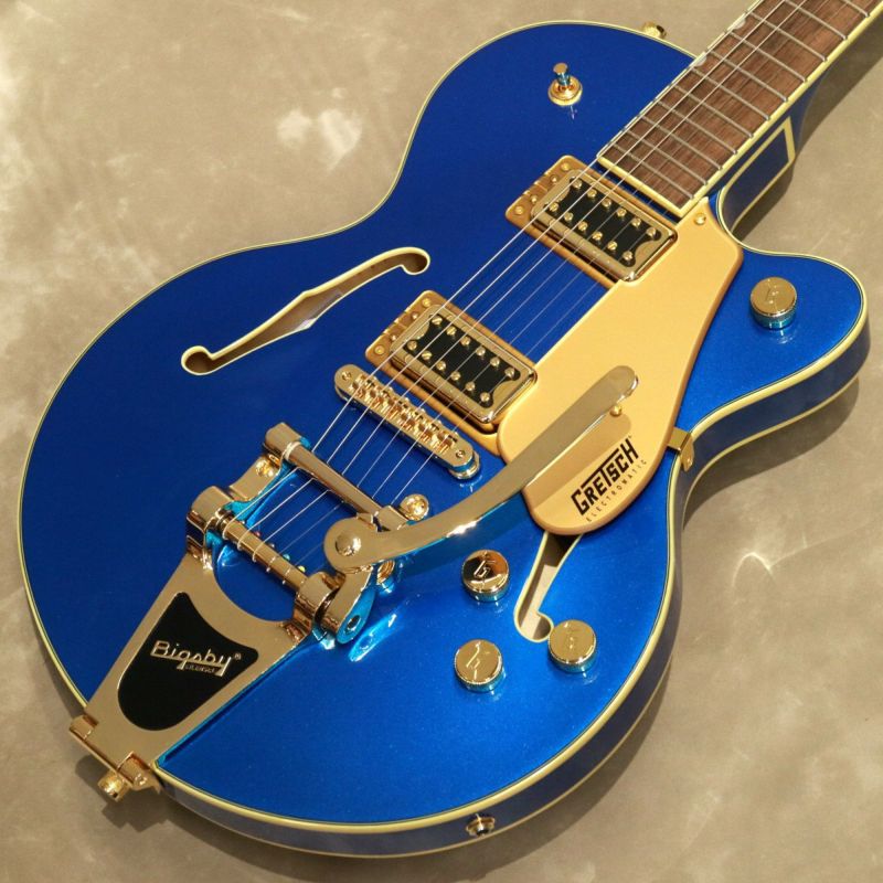 Gretsch G5655TG Electromatic Center Block Jr. Single-Cut with Bigsby, Azure Metallicの商品画像1