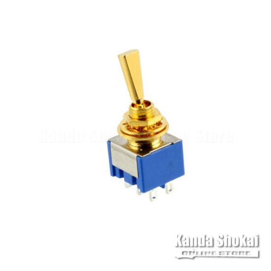 Allparts EP-0080-002 Gold On On On Mini Switch [1019]の商品画像1