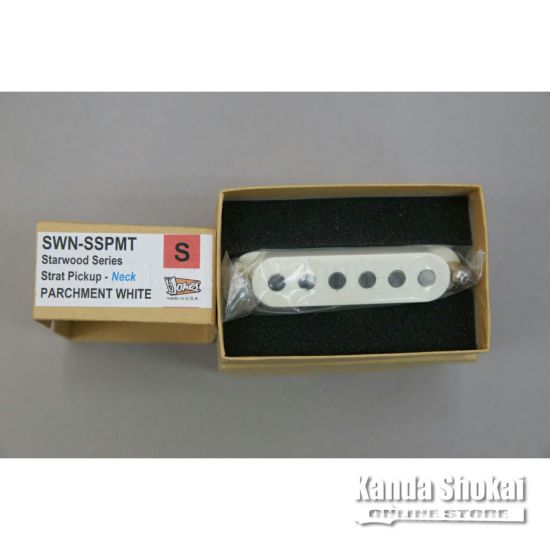 TV Jones Starwood Strat Pickup Neck, Parchment Whiteの商品画像1