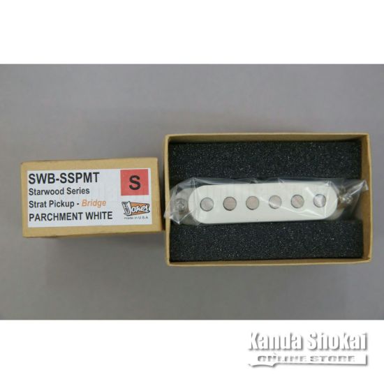 TV Jones Starwood Strat Pickup Bridge, Parchment Whiteの商品画像1