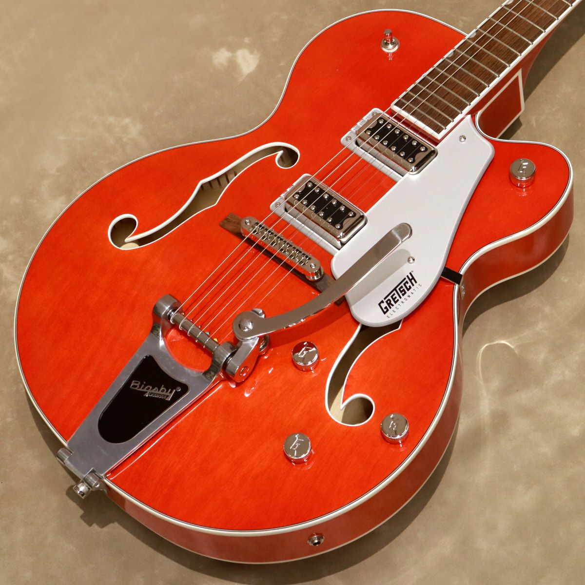 Gretsch G5420T Electromatic Hollow Body Single-Cut with Bigsby, Orange Stainの商品画像1